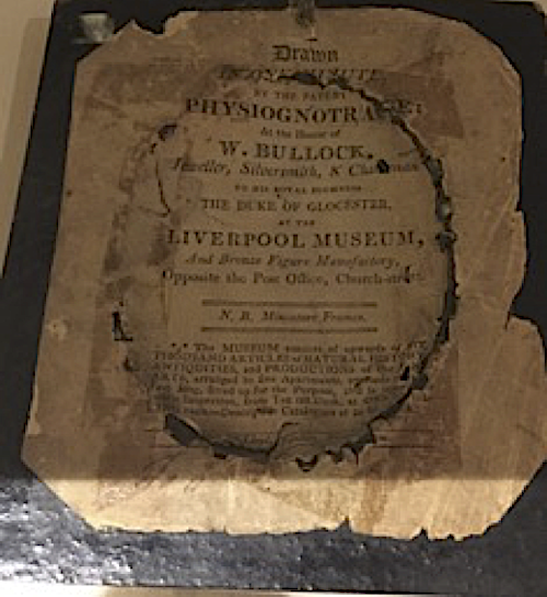 Image showing one of Allport's four trade labels.  Private Collection