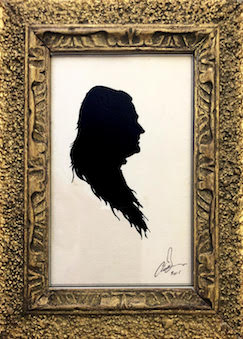 Silhouette of Brian Wellings by Charles Burns